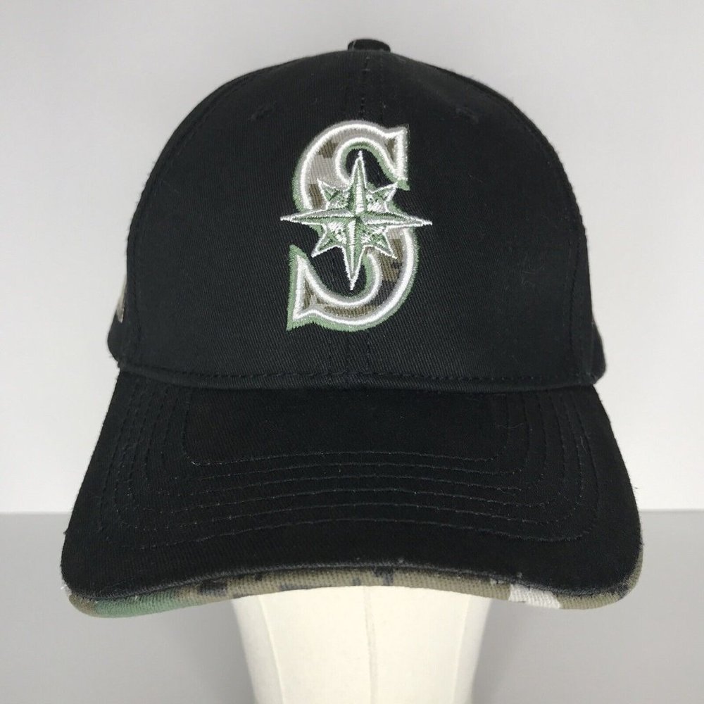 Seattle Boeing Camouflage Black Adjustable Hat